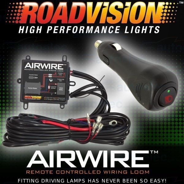 Roadvision Airwire Remote Controlled Wiring Loom | Featured Image for ROADVISION AIRWIRE Remote Controlled Wiring Loom by Action Auto Electrical & Mechanical.