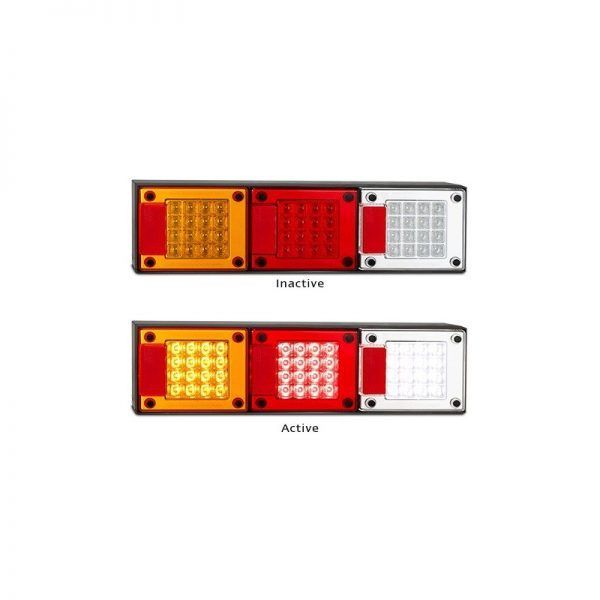 Active/Inactive photo of 460 series LED Autolamps | Featured image for LED Autolamps - 460 Series Stop/Tail - Indicator - Reverse.